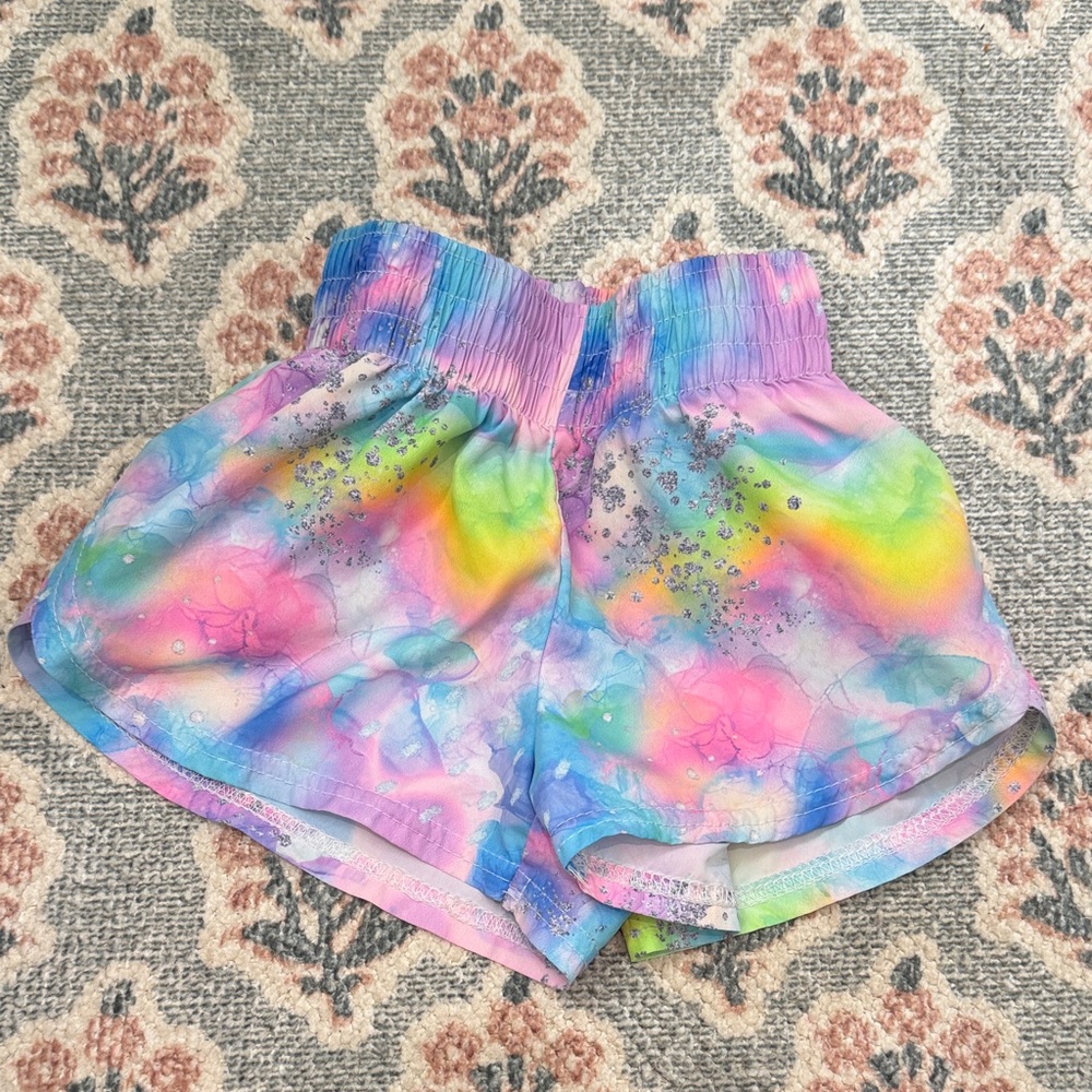 Colorful Tie-Dye Shorts